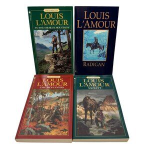 Louis L'Amour Paperback Book Lot of 4